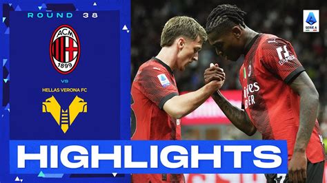 Milan-Verona 3-1 | Leao shines in Milan home win: Goals & Highlights | Serie A 2022/23 - Win Big ...