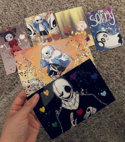 Undertale poster prints - Sans Muffet Napstablook Ghaster