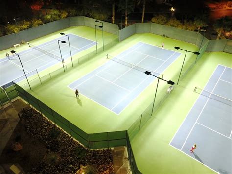 LED Lighting for Outdoor Tennis Courts