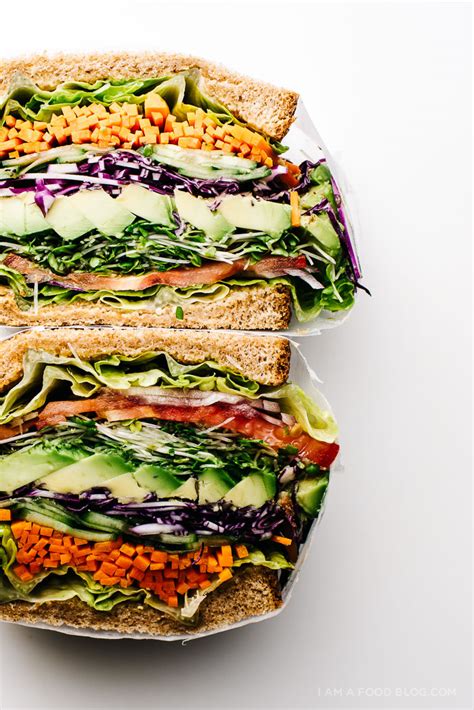 The Ultimate Veggie Sandwich and a Shun Knife and Boos Block Giveaway! · i am a food blog i am a ...