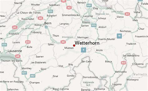 Wetterhorn Mountain Information