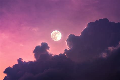 Pink and Purple Moon Wallpapers - Top Free Pink and Purple Moon ...