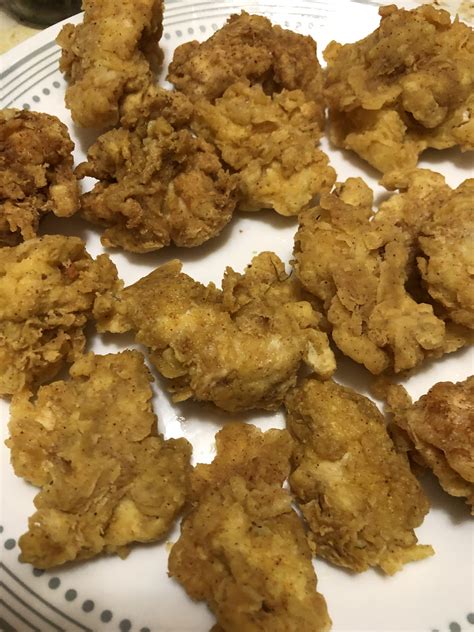 Homemade deep fried chicken nuggets : r/chickennuggets