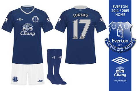 Everton 2014 / 2015 Home Kit