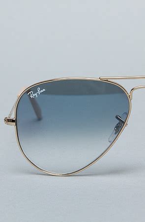 EMM (pronounced EdoubleM): Ray-Ban Large Metal Aviators with Light Blue ...