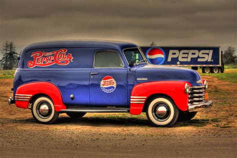 Pepsi Classic | An old Pepsi delivery truck with a newer (an… | Flickr