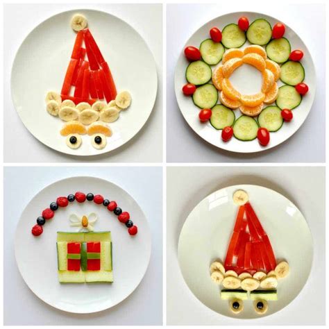 Healthy Holiday Food Art for Kids - SuperKids Nutrition