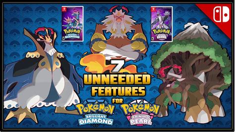 7 Unneeded Features for the New Pokémon Brilliant Diamond and Shining ...