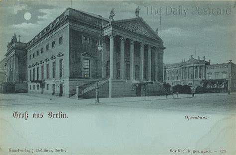 The Daily Postcard: Berlin State Opera - Germany