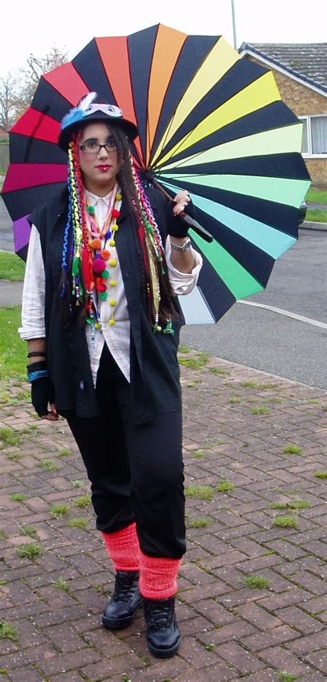 Boy George with umbrella | Costumes, Boy george, Fashion