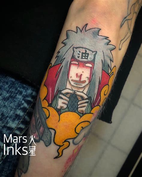 Jiraiya Tattoo by @marsinks : Naruto