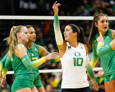 No. 9 Oregon volleyball looking to avenge loss to No. 6 Washington State - oregonlive.com