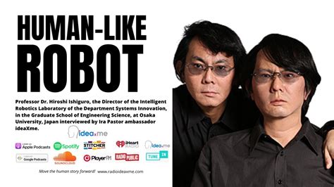 Dr Hiroshi Ishiguro's Geminoid Human-Like Robot - YouTube