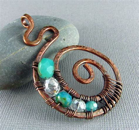 Handmade Copper Jewelry on Pinterest | Copper Jewelry, Copper Cuff and Copper Anniversary Gifts ...