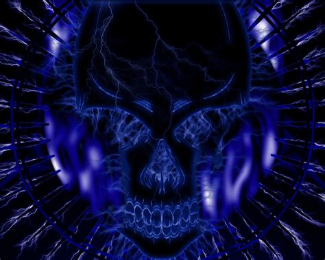 🔥 [70+] Blue Skull Wallpapers | WallpaperSafari