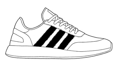 Adidas Shoe Template