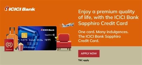 Apply Sapphiro Credit Card Online & Experience Benefits | ICICI Bank ...