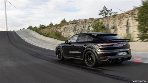 Porsche Cayenne Turbo GT | 2022MY (Color: Jet Black Metallic) | Rear ...