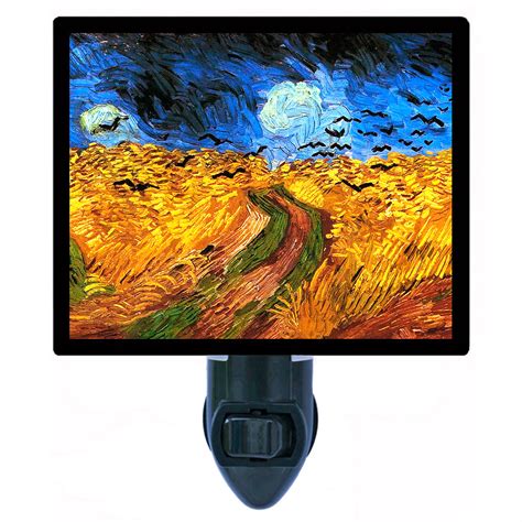 Wheatfield with Crows - Night Light Designs