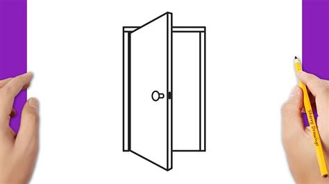 How Do You Draw A Door? Update New - Abettes-culinary.com