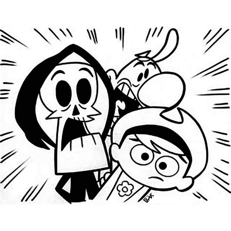 The Grim Adventures of Billy & Mandy @dhingraaa #ezsketchthursday # ...