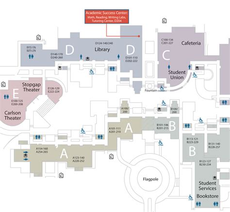 Bellevue College Campus Map