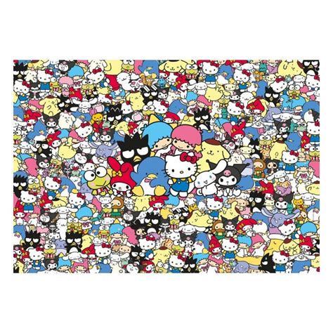 De Toyboys | Hello Kitty Impossible Jigsaw Puzzle Hello Kitty And Friends (1000 pieces)