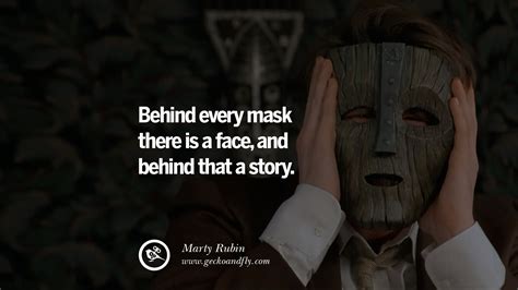 24 Quotes on Wearing a Mask, Lying and Hiding Oneself