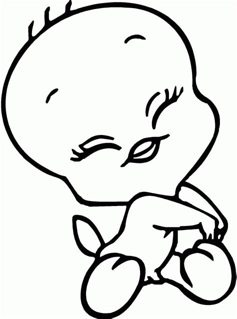 Printable Tweety Bird Coloring Pages - Coloring Home