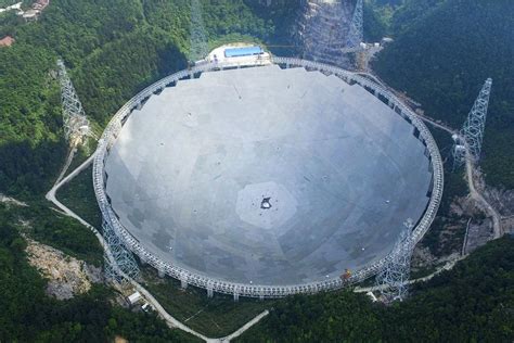 Construction complete on the world's largest radio telescope in China