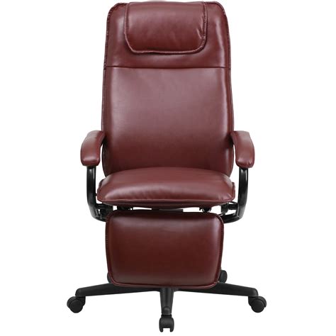 Flash Furniture High-Back Leather Executive Reclining Executive Chair & Reviews | Wayfair