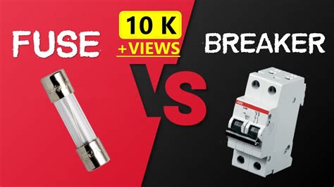 Circuit Breaker Vs Fuse | Key Differences | Working Principal Explained ...