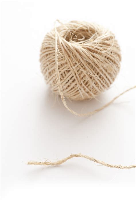 Free Image of Ball of String Isolated on White Background | Freebie.Photography