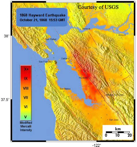 The Hayward Fault: Maps and Tours