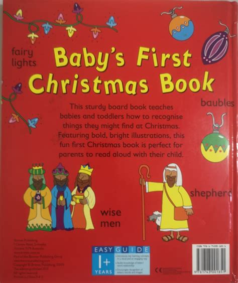 Baby’s first christmas board book – Children's Bookshop in Sri Lanka