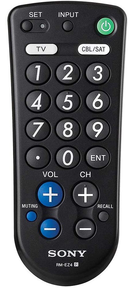 Sony TV Remote Control - RMEZ4/BC3