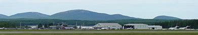 Hancock County-Bar Harbor Airport Location