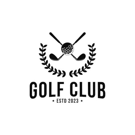 Premium Vector | Golf club logo vector design ideas