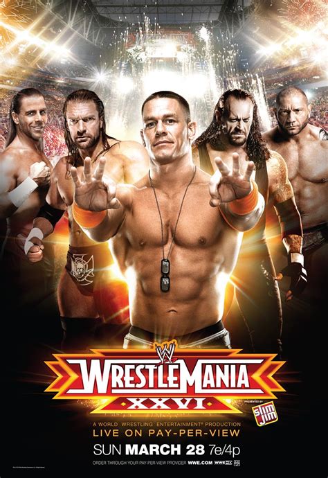 WWE Wrestlemania (#3 of 16): Extra Large TV Poster Image - IMP Awards