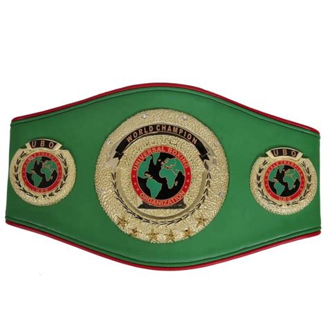 UBO Title Boxing Championship Belt - WC BELTS