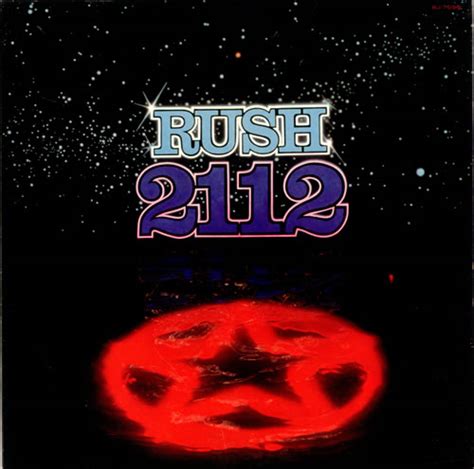 Rush 2112 - White Label Japanese Promo vinyl LP album (LP record) (513330)