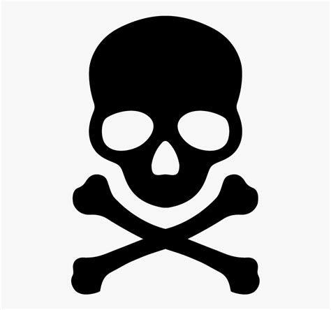 Skull Logo - Free Skull And Cross Bones Svg, HD Png Download ...