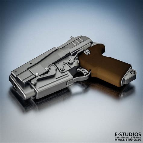 ArtStation - Fallout 4: 10mm Pistol 1:1 Scale Replica