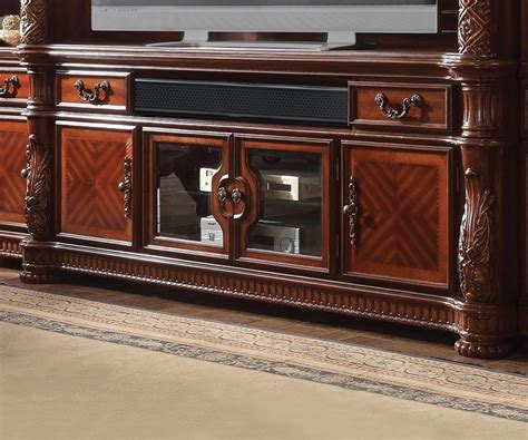 Acme Furniture Vendome II 91318 Traditional Door TV Stand with 2-Drawers | Del Sol Furniture ...