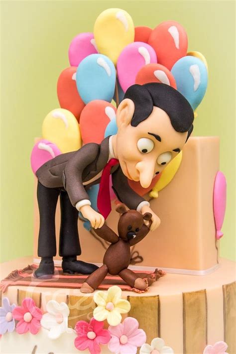 Mr Bean Birthday Cake - Cake by Crazy Sweets - CakesDecor