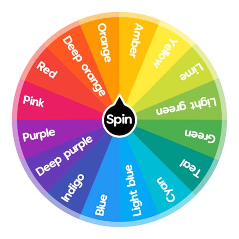 Wheel of Colors | Spin the Wheel - Random Picker