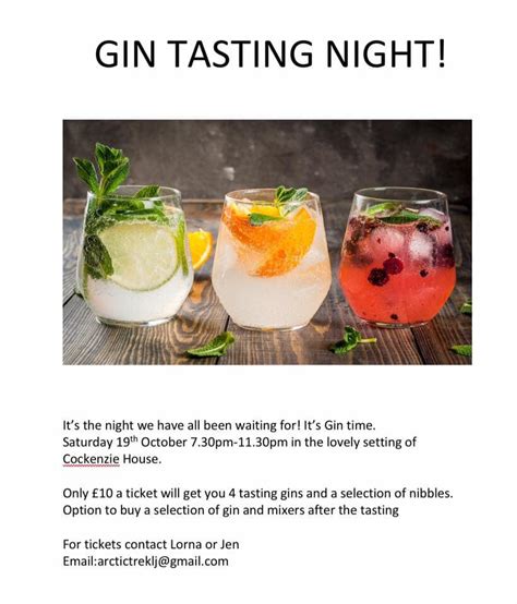Events | Gin Tasting Night | When you Wish Upon a Star