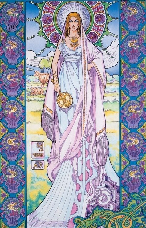 BÓANN THE COW GODDESS – Jim FitzPatrick