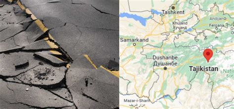 With a 7.2 Magnitude, A Strong Hits Earthquake In Tajikistan