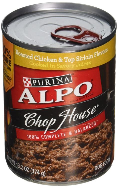 Alpo Chop House Roasted Chicken Flavor Dog Food 13.2 oz ** Learn more ...